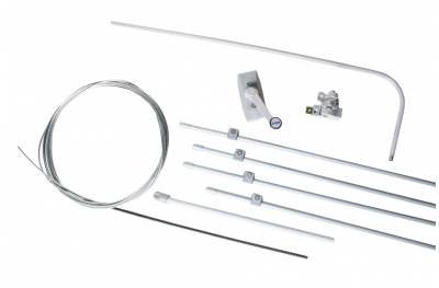 Kit complet pour mécanisme d'ouverture simple vasistas Ultraflex UCS pour fenêtre