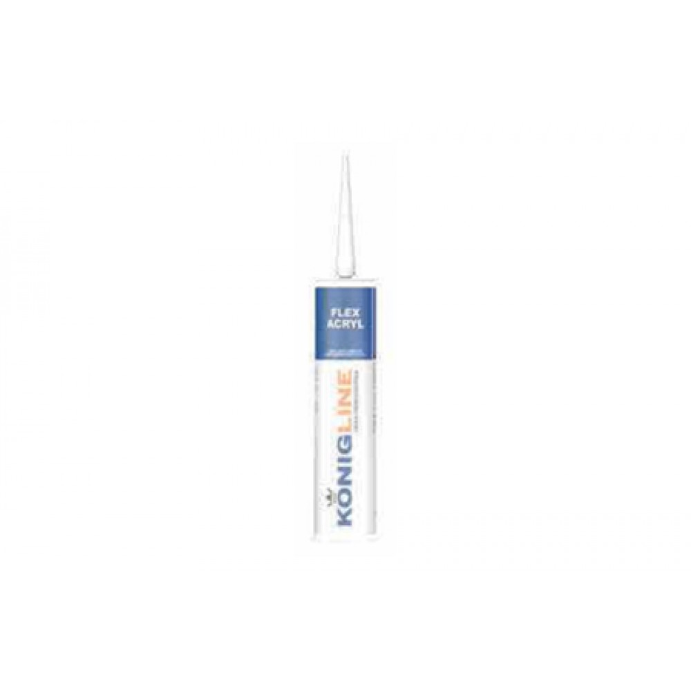 Konigline Eco Acryl Silicone Acrylique Blanc pour Portes et Fenêtres