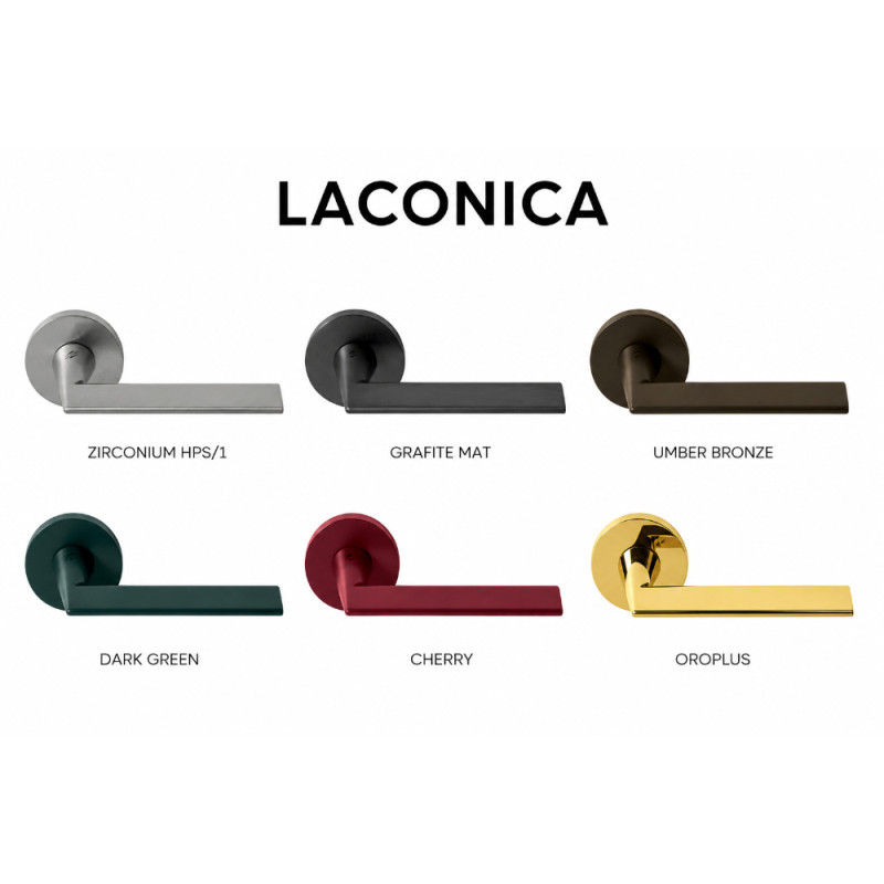 Laconica Colombo Design Poignée de Porte par Alberto Meda