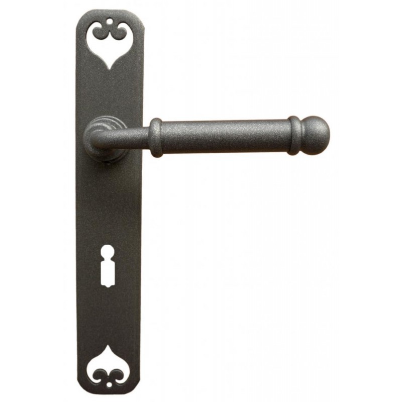 Poignée de Lisbonne Galbraith sur la porte de la plaque