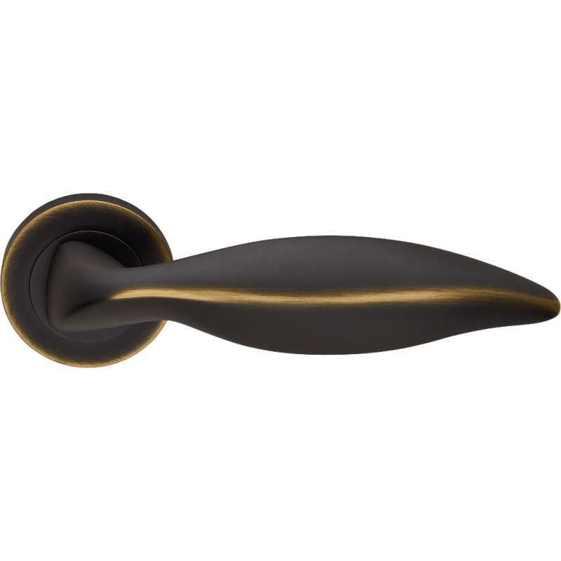 Poignée Linea Calì Delfino pour Porte Classique en Laiton avec Rosace