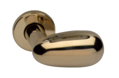 Paire de poignées Ghidini Pigna modèle G-PLUS M36 Rosette et évents