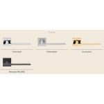 Poignée de Porte Jet Linea Calì Lignes Nettes Prise Fine