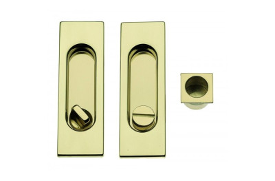 Poignée Rectangulaire pour Porte Coulissante avec Serrure Arieni 98/R