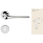 Poignée Spirit Mesh Linea Calì avec Bande de Cristal Swarovski