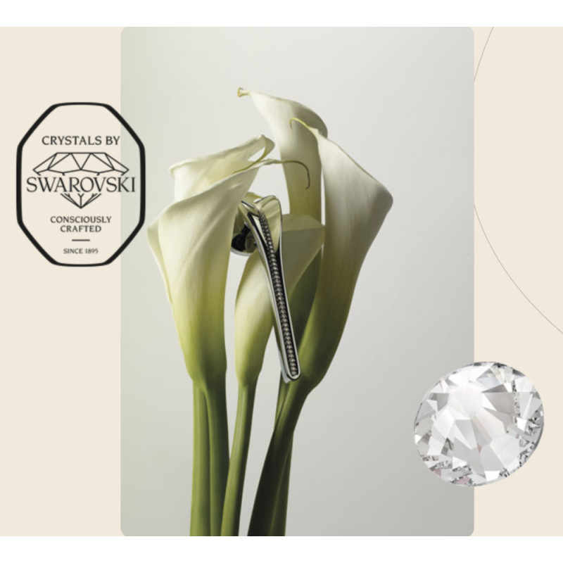Poignée Spirit Mesh Linea Calì avec Bande de Cristal Swarovski