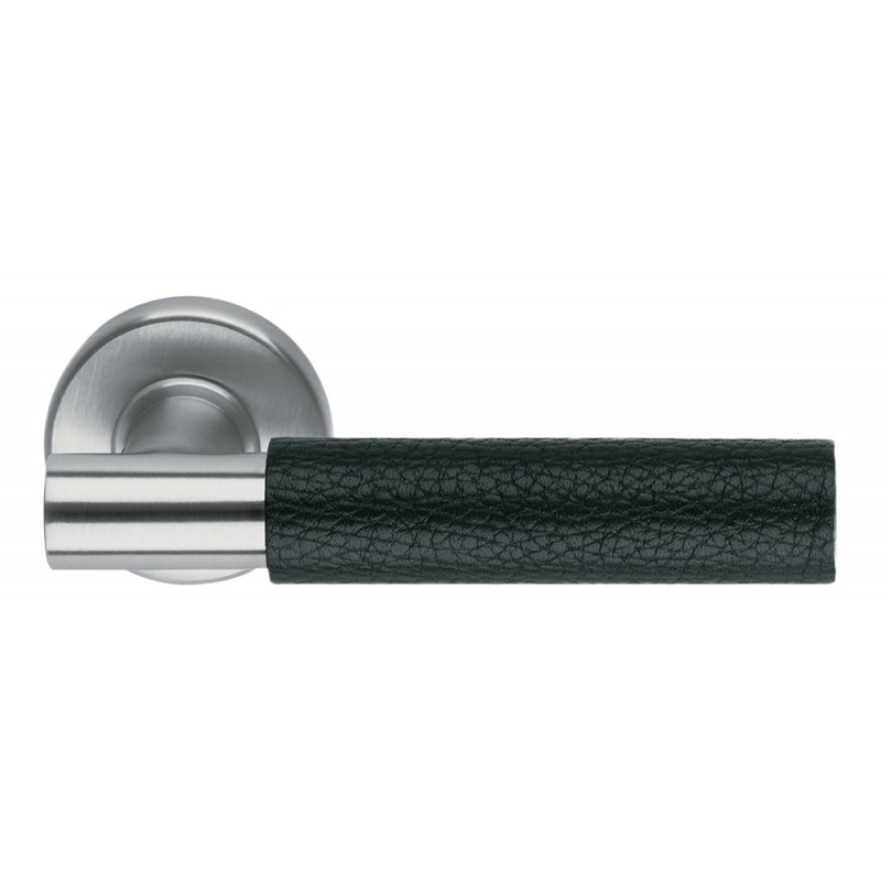 Poignée de porte Aqualung sur rosette de l'archistar Marco Piva pour Mandelli1953