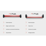 Barre Antipanique CISA ALPHA TOUCH ou PUSH en Applique