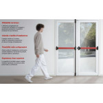 Barre Antipanique CISA ALPHA TOUCH ou PUSH en Applique