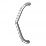 Poignée 3D TROPEX acier Empattement 350mm 32mm