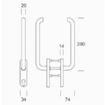 acier inoxydable Martellina PBA 2MM.015.00DK AISI 316L