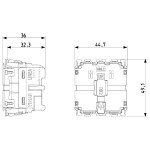 Mécanisme Commutation 2 Modules VIMAR LINEA 30000.2