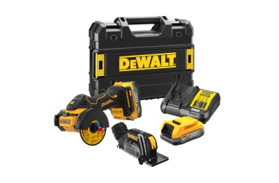 DeWalt DCS438E2T-QW Mini Scie à Onglets Brushless 18V Powerstack