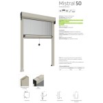 Mistral 50 Vertical Moustiquaire Économique à Ressort Officine Rami