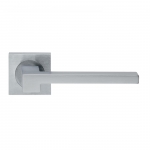 Morphos Light Design Manital Satin Chrome Paire de poignées sur Rosetta