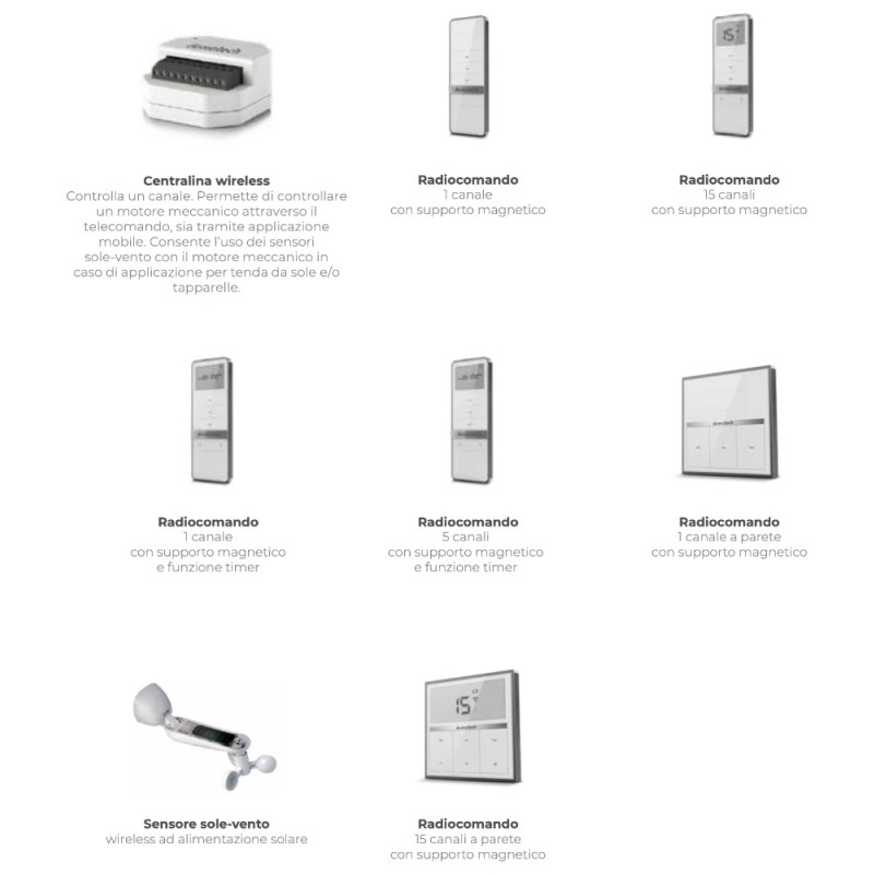 Moteurs Tubulaires DOMOTECH EFFEZETA Catalogue Complet