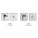Bouton de Condamnation Cubique Arieni 470/CBQ Rosaces Carrées 50x50