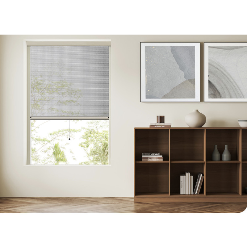 Officine Rami Mistral 40 Moustiquaire Verticale avec Brosse Coupe-vent