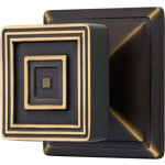 Opera Linea Calì Bouton de Tirage avec Rosace Néoclassique Vintage