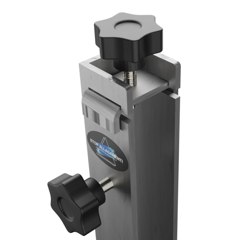 Kit Barrière Anti-Inondation Économique en Bois et Aluminium Complet