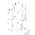 Barrière Anti-Inondation en Aluminium pour Porte et Garage Kit Montage