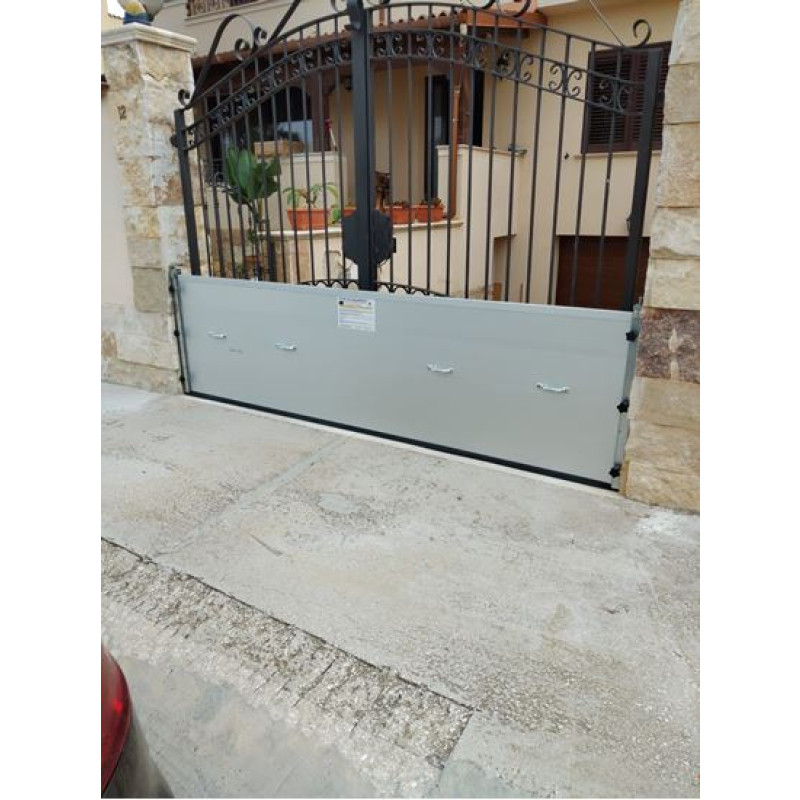 Barrière Anti-Inondation en Aluminium pour Porte et Garage Kit Montage