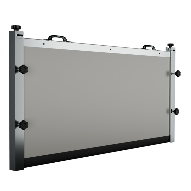 Barrière Anti-Inondation en Aluminium pour Porte et Garage Kit Montage