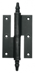 Paumelle Plat 100x65mm Galbusera fer forgé pour portes et fenêtres