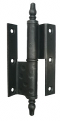 Paumelle plié 120x70mm Galbusera fer forgé pour portes et fenêtres