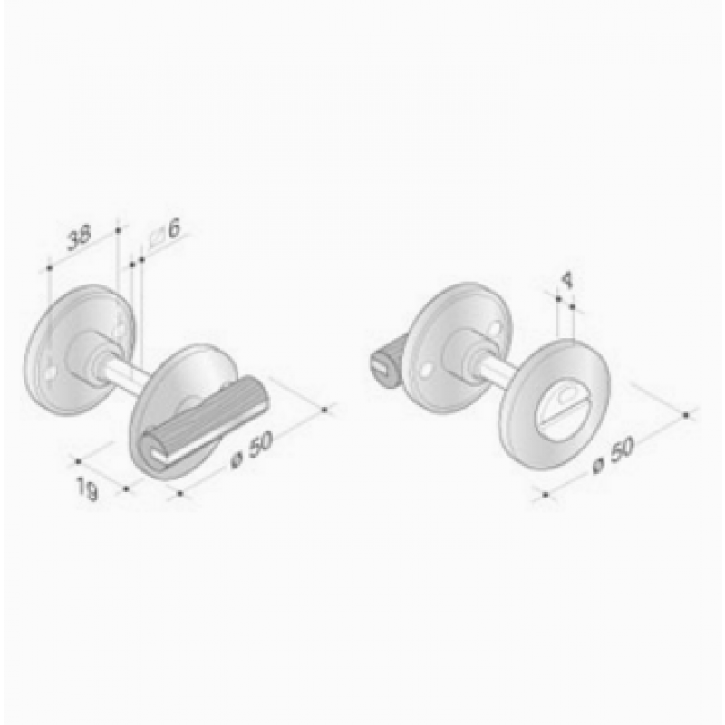 PBA 2001.YOD.CH des plaques d'égout Paire de bois et de l'acier inoxydable AISI 316L