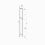 PBA acier inoxydable Poignée 200C AISI 316L avec serrure Incorporated