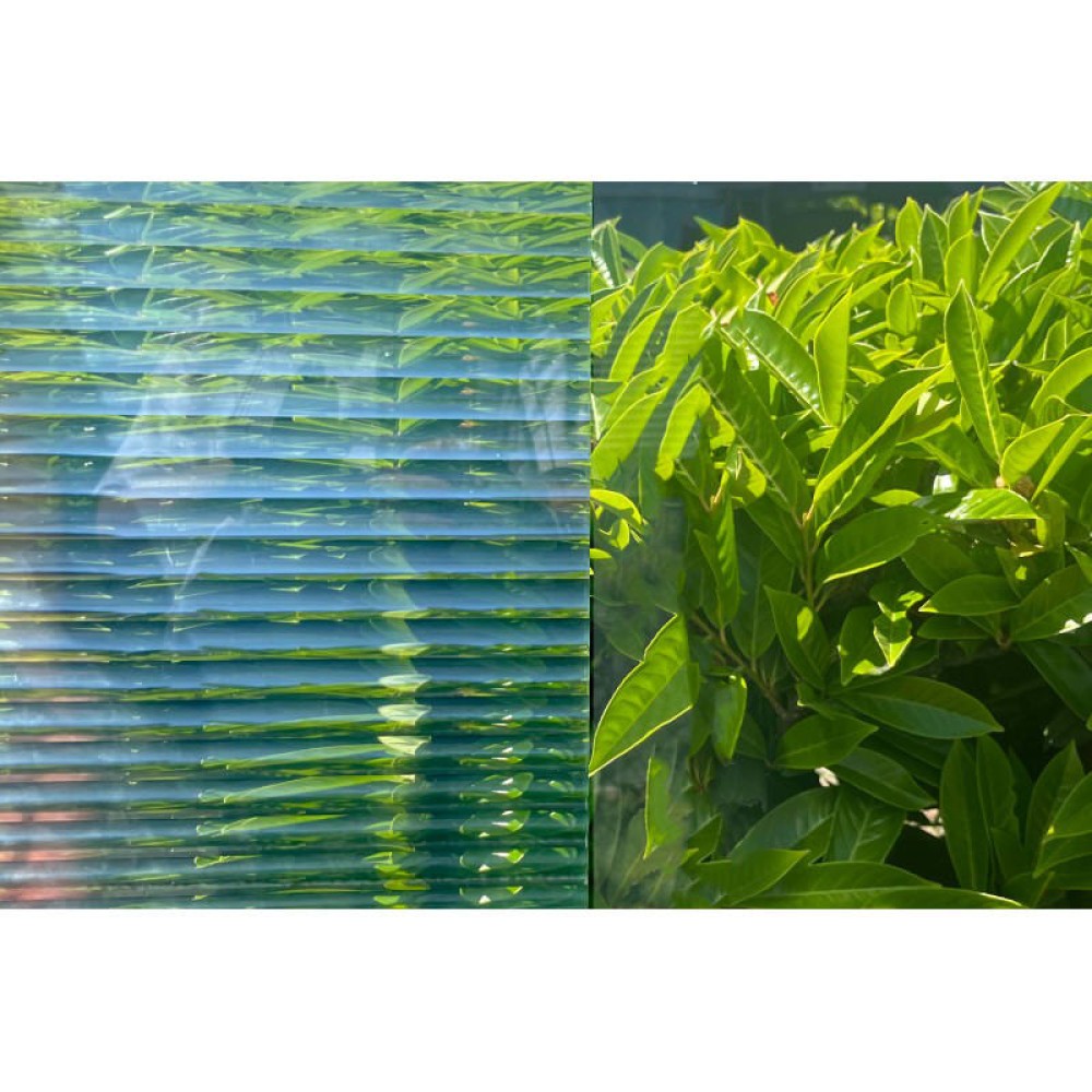 Film pour Vitrage Rayé Reflectiv STR 06 Privacy Distorsion Image