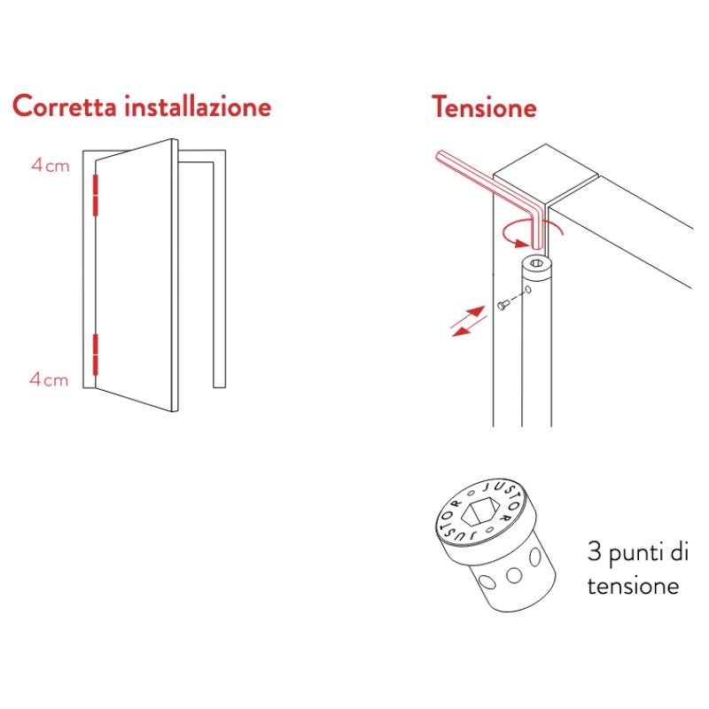Goupille à Bande avec Roulement Justor PPM CR