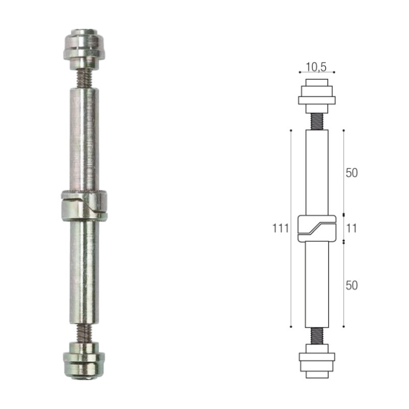 Pivot de Relevage pour Portes en Aluminium Brevetti Adem 30