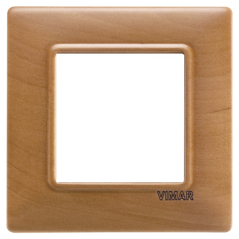 Plaque 2 Modules Plana Vimar 14642 80x80x9 mm Coloris au Choix
