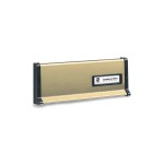 Petite Plaque pour Boîtes aux Lettres Silmec S600 266x90 mm
