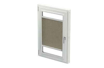 Plicell Novo Rideau de Fenêtre Plissé 16 mm avec Cadre Aluminium