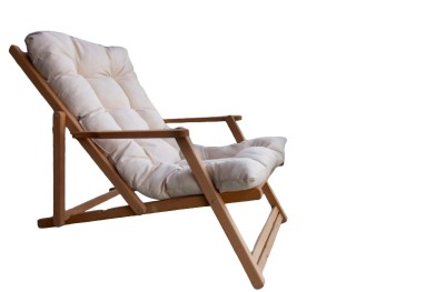 Fauteuil en Bois Réglable Itaca Losa avec Coussin Amovible