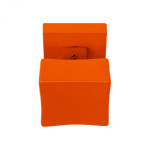 Bouton de Porte Fixe ONE Q MOOD COLOMBO Rosace Carrée 52x52mm