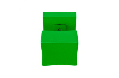 Bouton de Porte Fixe ONE Q MOOD COLOMBO Rosace Carrée 52x52mm