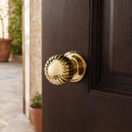 Margherita Arieni 127 Bouton de Porte Ø70 mm en Laiton