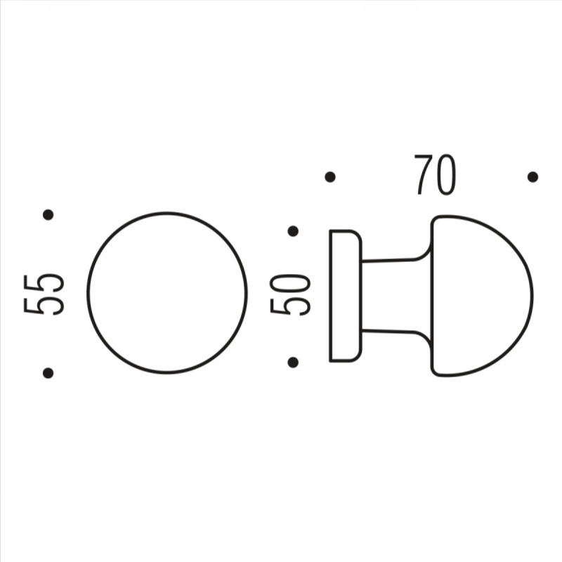 Poignée de Porte ONE MOOD COLOMBO DESIGN Couleur Votre Choix