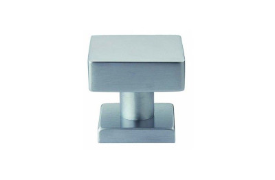 Bouton de Porte Carré Arieni 906 60x60 mm avec Rosace 50x50 mm