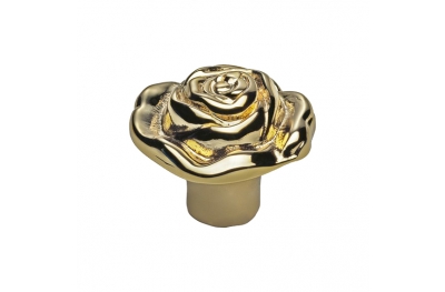 Bouton classique pour Mobile Line Cali Rose FV avec Gold Finish Français