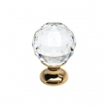 Bouton de Meuble Linea Calì Crystal OZ avec Cristaux Swarowski