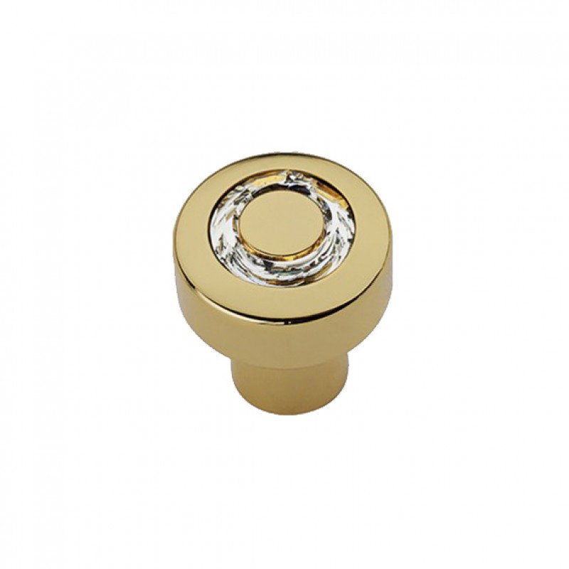 Pommeau Mobile Line Cali Cosmic Cristal OZ avec Swarowski Oro Zecchino