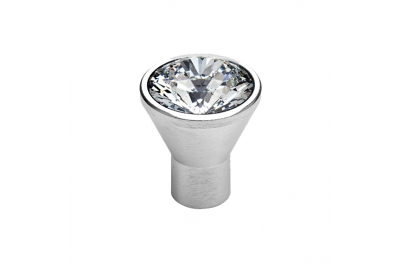 Mobile Linea Cali Bouton cristal de diamant avec Swarowski® CR chrome poli