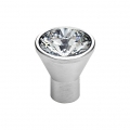 Mobile Linea Cali Bouton Cristal Diamante CS avec Swarowski® Satin Chrome