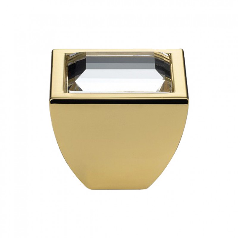 Mobile Linea Cali Bouton Cristal Elios Cristal PB Swarowski® d'or pur