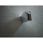 bouton mobile Linea Cali Cristal Elios Swarowski® cristal Jet Black Chrome Poli